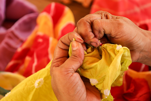 Rural artisan embroidery